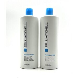 Paul Mitchell Shampoo Three Clarifying-Removes Chlorine 33.8 oz-2 Pack